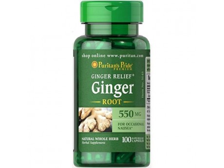 Ginger Root 550 mg 100 капс