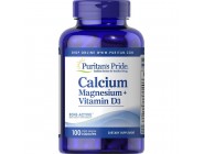 Calcium+Magnesium+Vitamin D3 (100 капсул)