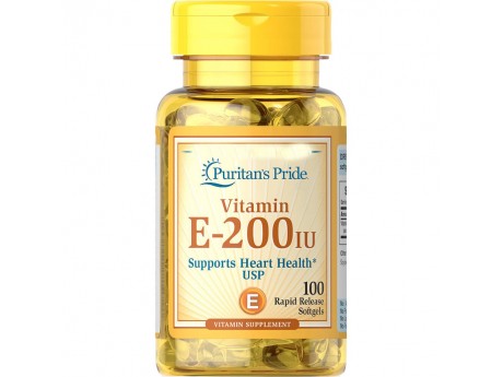 Vitamin E 200IU (100 капсул)