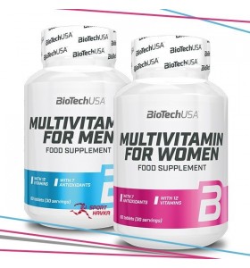 Акція. Вітаміни для Чоловіків та Жінок BioTech USA