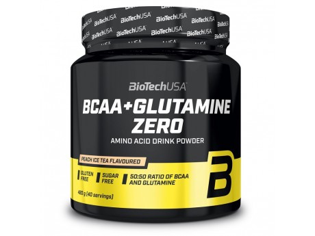 BCAA + Glutamine ZERO (480 грамм) Bio Tech USA
