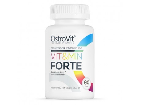 Витамины VIT-MIN FORTE 100% (90 таблеток)