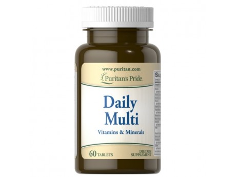 Daily Multivitamin Puritan Pride (60 таблеток) 