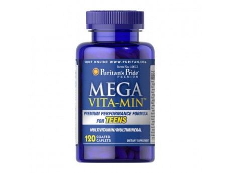 Mega Vita Min Multivitamins for Teens (120 таблеток)