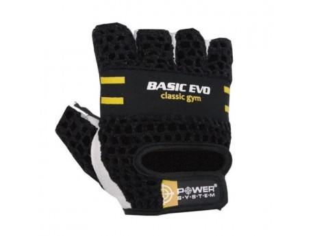 Перчатки Power System Evo Black/Yellow (S)
