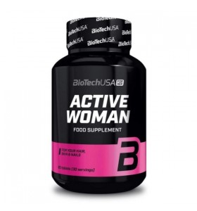 Вітаміни ACTIVE WOMAN BioTech USA (60 таблеток)