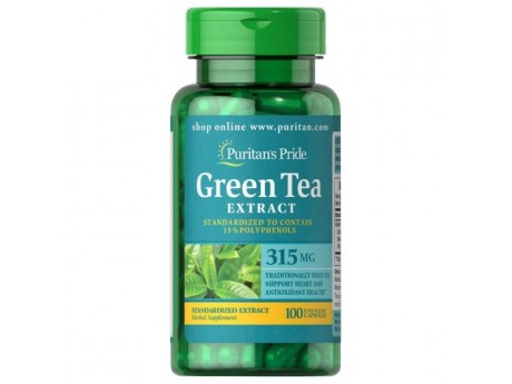 Экстракт Зеленого Чая Green Tea Standardized Extract 315 мг