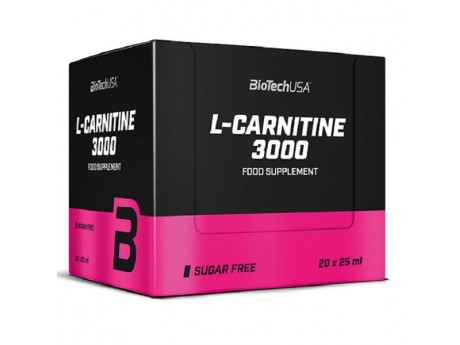 L-CARNITINE 3000 в Ампулах 20 шт по 25мл
