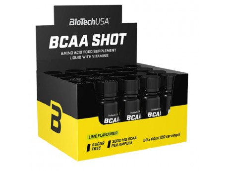 BCAA Shot Biotech USA (20 шт по 60 мл)
