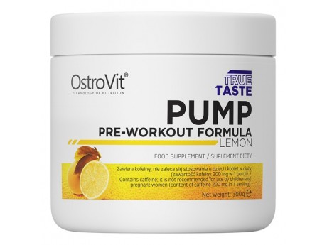 Комплекс Ostrovit Pump pre-workout formula 300г