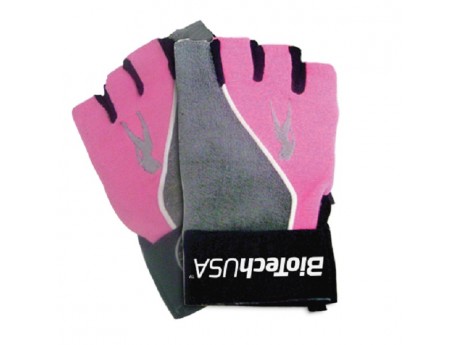 Перчатки Женские PINK FIT (БЕЛО-РОЗОВЫЕ)