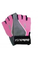 Перчатки Женские PINK FIT (БЕЛО-РОЗОВЫЕ)