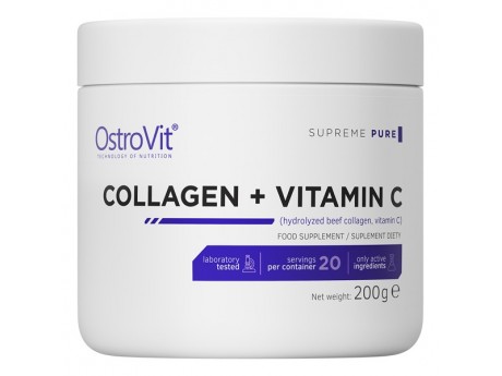 Collagen + Vitamin C OstroVit (200 грамм)