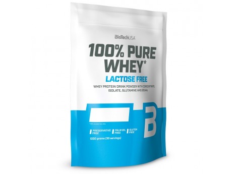 PURE WHEY LACTOSE FREE BioTech USA 1кг
