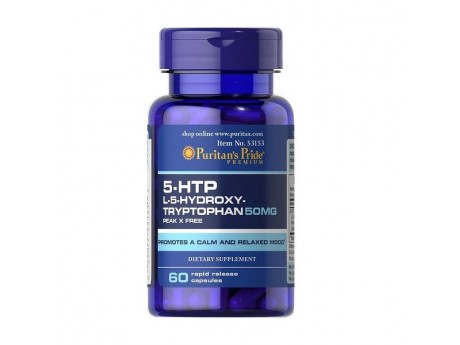 5-HTP 50мг Griffonia Slimplicifolia (60 капсул)