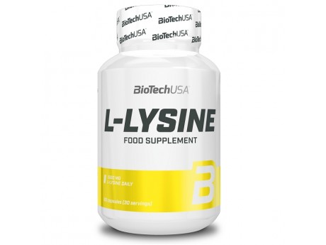 Аминокислота L-Lysine BioTecUSA (90 капсул)