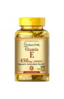 Vitamin E 450 мг Puritan's Pride (100 капсул)
