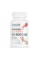 Витамины D3 4000 + K2 OstroVit (100 таблеток)