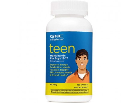 Витамины Teen Multivitamin For Boys GNC (120 таблеток)