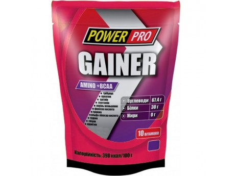 Гейнер POWER PRO Лесная Ягода 2кг