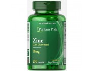 Zinc 50 мг Puritan Pride (250 таблеток) 