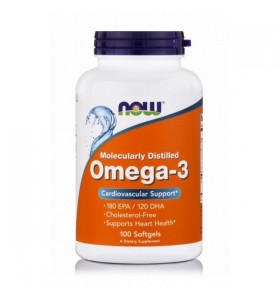 Omega-3 1000 mg Now Foods (100 капсул)