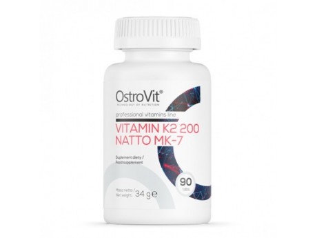 Vitamin K2 200 Natto MK-7 OstroVit (90 таблеток)