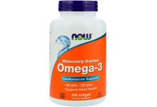 Omega-3 1000 mg Now Foods (200 капсул)
