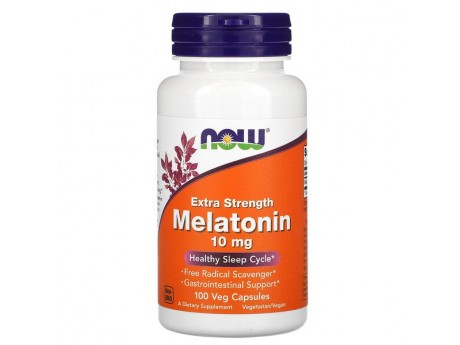Melatonin 10 мг Now Foods (100 капсул)