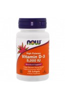 Vitamin D3 5000 IU Now Foods (120 капсул)