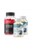 Акція потрійний удар: Жироспалювач L CARNITINE + GREEN TEA + CLA 