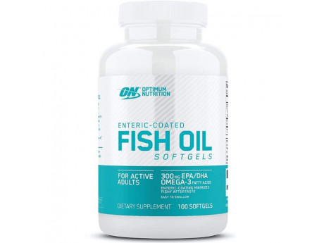 Enteric Coated Fish Oil (100 капсул)