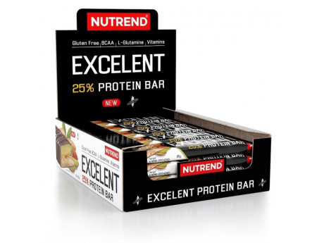 Упаковка батончиков Excelent Protein bar Nutrend (18 штук)