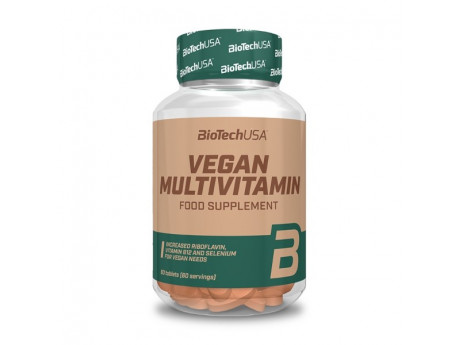 Vegan Multivitamin BioTech USA (60 таблеток)