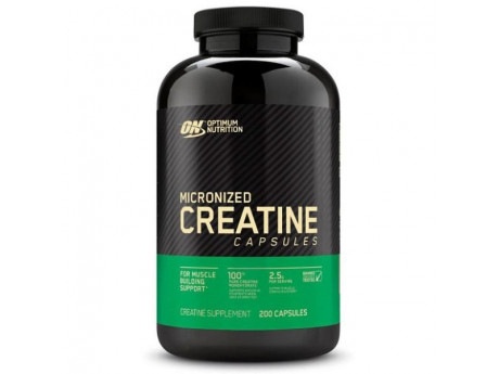 Micronized Creatine Optimum Nutrition (200 капсул)