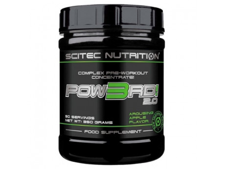 Передренік Pow3rd 2.0 Scitec Nutrition (350 грамів)