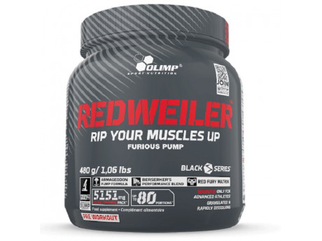 Предтренировочный комплекс REDWEILER Olimp (480 грамм)