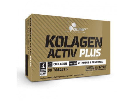 KOLAGEN ACTIV PLUS SPORT EDITION Olimp( 80 пігулок)