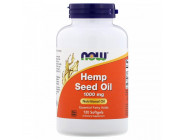 Hemp Seed Oil 1000 mg NOW Foods (120 капсул)