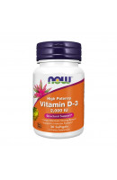 Vitamin D3 2000 IU NOW Foods (30 капсул)