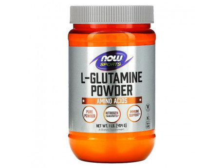 L-Glutamine NOW Foods (454 грамів)