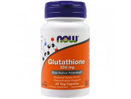 Glutathione 250 mg NOW Foods (60 вег капсул)