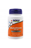Glutathione 250 mg NOW Foods (60 вег капсул)