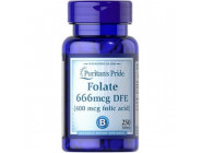 Folic Acid 400 мкг Puritan Pride (250 пігулок)