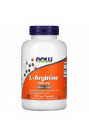L-Arginine NOW 500 mg (250 вег капсул)