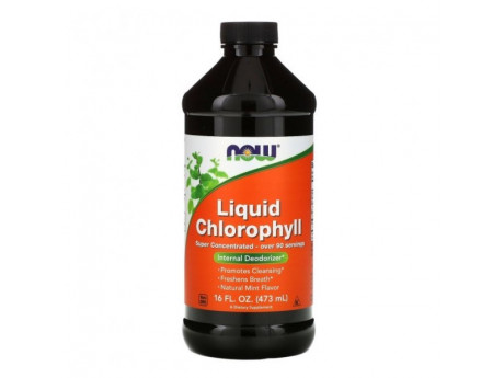 Жидкий хлорофилл NOW Liquid Chlorophyll (473 мл)