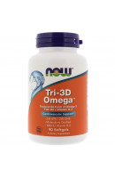 Tri-3D Omega-3 NOW Foods (90 капсул)