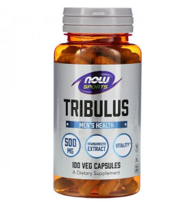 TRIBULUS 500 mg 45% NOW Foods (100 вег капсул)