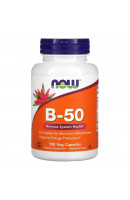 VITAMIN B-50 NOW Foods (100 вег капсул)