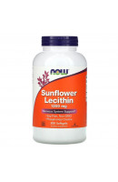 Sunflower Lecithin 1200 mg NOW Foods (200 капсул)
